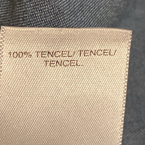 Lucky Brand Paperbag Waist Wide Leg Shorts in Fisherman’s Blue size Large - Picture 14 of 16